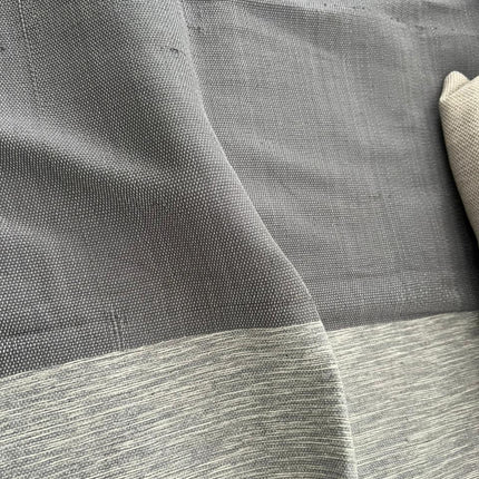Dual-tone linen couch cover
