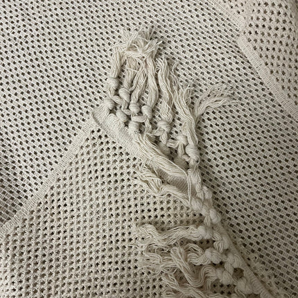 Woven Tassel Throw