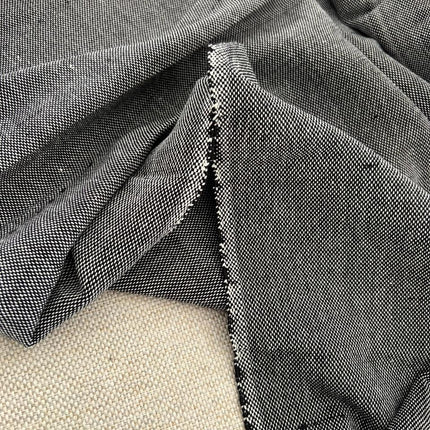 Charcoal linen couch cover