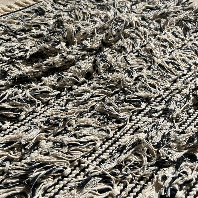 Textured Cotton Fringe kilem
