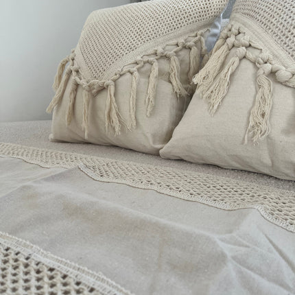 Ivory Weave Lounge Set