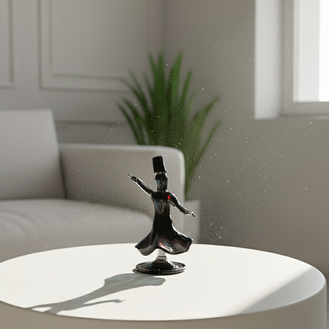 Glass Whirling Dervish Figurine