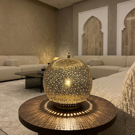 Galaxy Copper Sphere Lamp