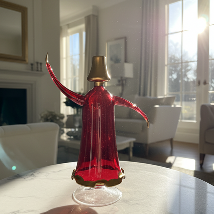 Whirling big Dervish Glass Figurine