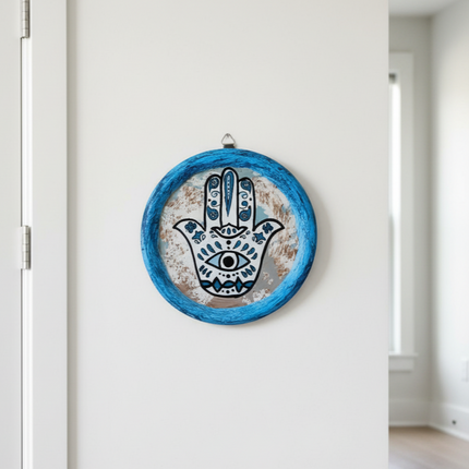 Blue Harmony Wall Disc