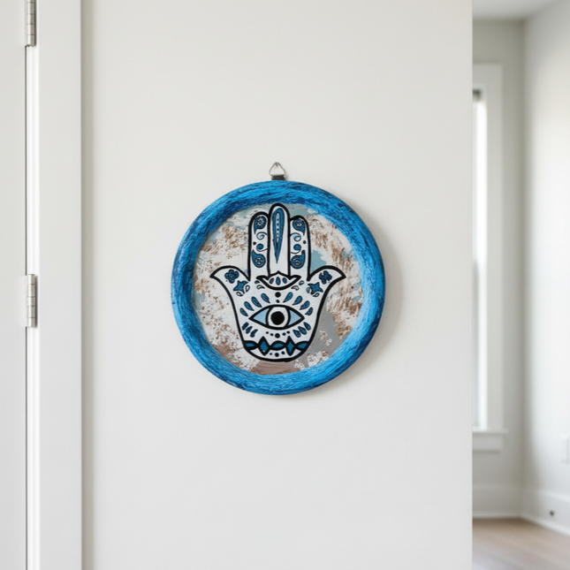 Blue Harmony Wall Disc