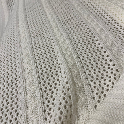 Knitted Textured Throw Blanket